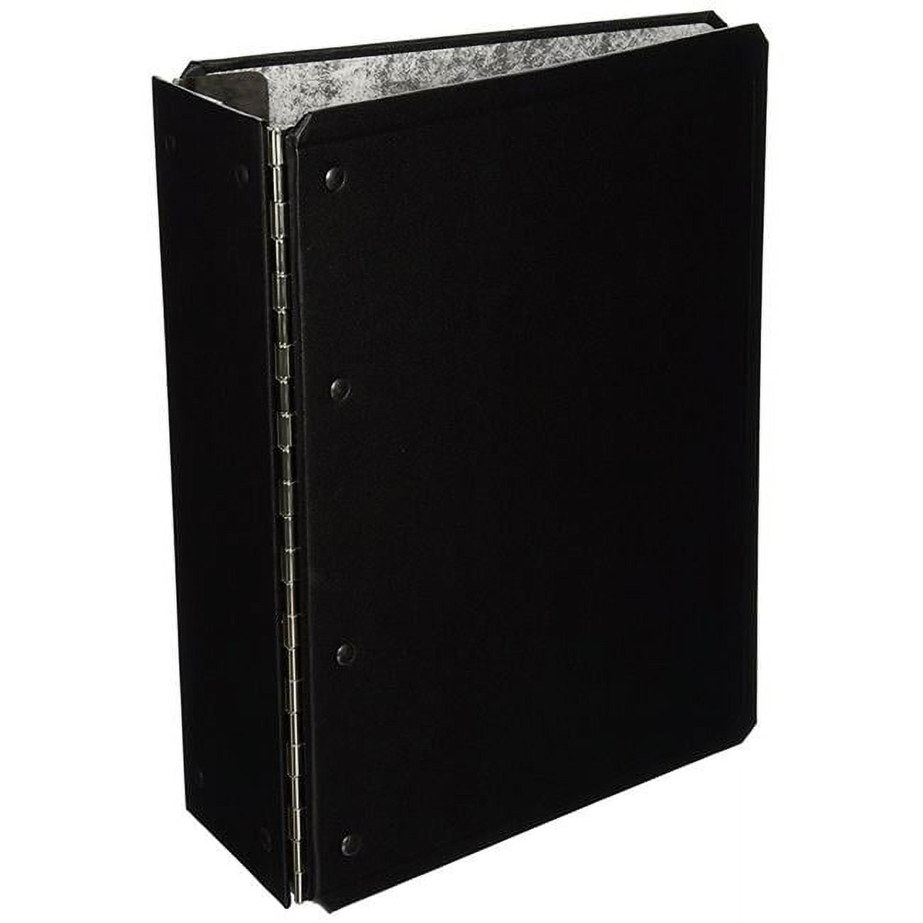 Esselte Corporation C6193 Catalog Binder With Expanding Posts, Black