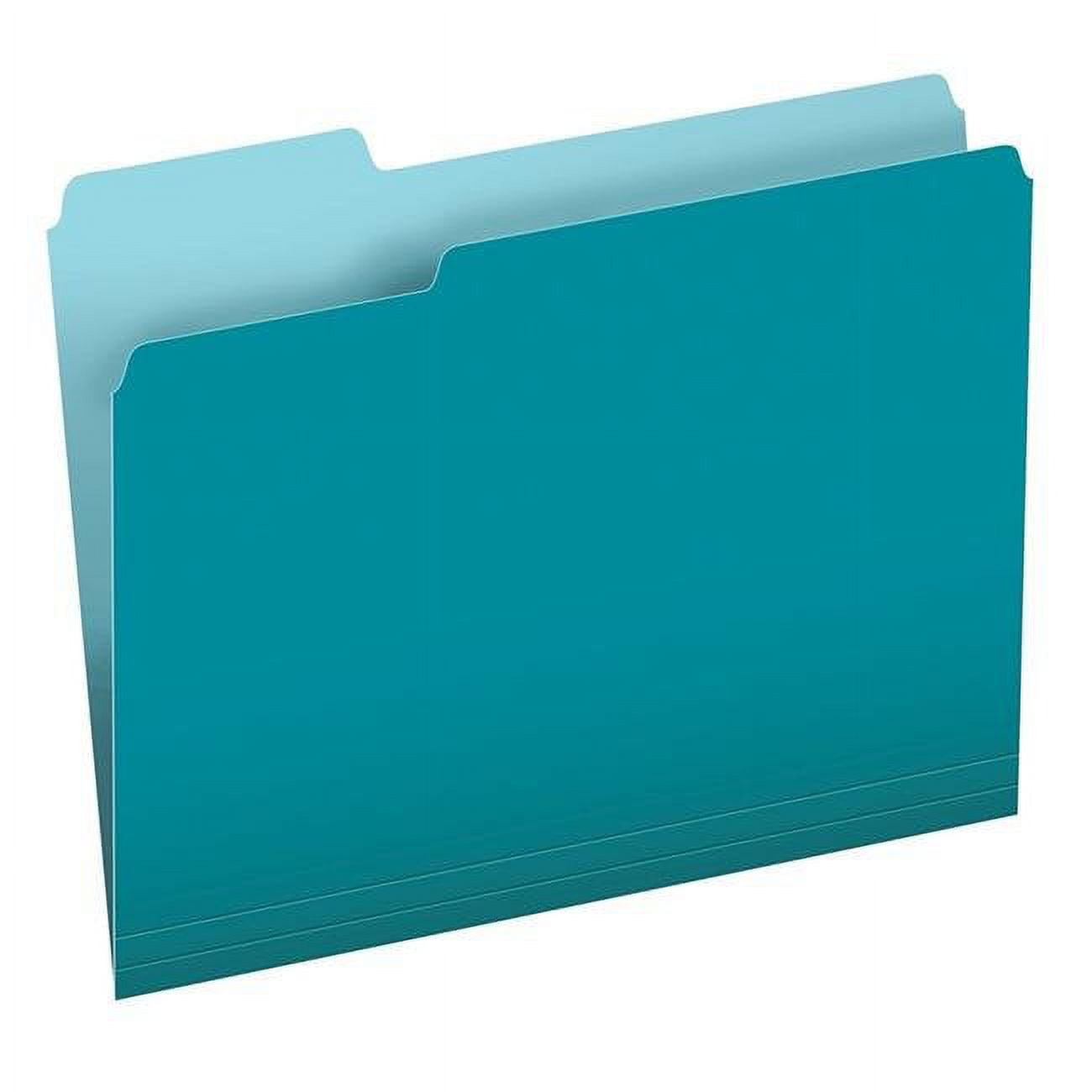 Esselte Corporation PFX152 13 TEA Pendaflex TwoTone Color File
