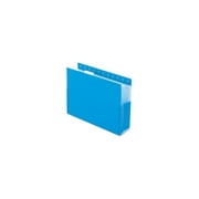 Esselte Pendaflex / ACCO - 59203 - SureHook Reinforced Hanging Box Files, 3 Exp with Sides, Letter, Blue, 25/Box