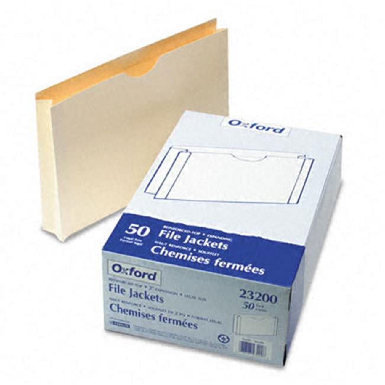 Esselte Pendaflex DoublePly Tabbed File Jacket with 2 Expansion Lgl