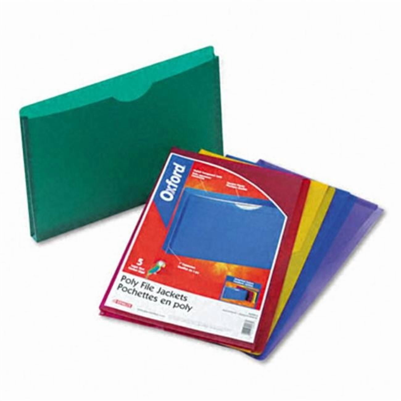 Esselte Pendaflex Expanding File Jackets - Assorted Blue Green Yellow ...