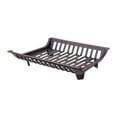 thumbnail image 1 of Modern Ember Essen 24" Cast Iron Fireplace Log Grate – Heavy-Duty Wood-Burning Fire Pit & Wood Stove Log Rack, 1 of 4