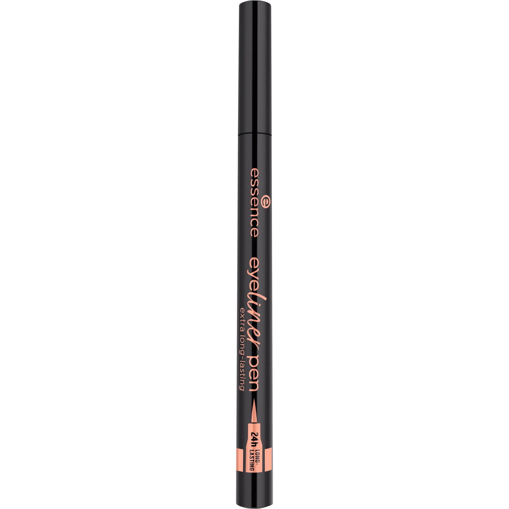 essence Eyeliner Pen Liquid Felt-Tip, Extra Long-Lasting, 010 Blackest Black