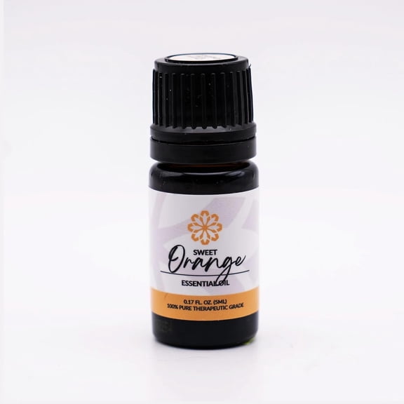 Essence Orange Essential Oil, 5 mL Citrus Aromatherapy Oil for Diffuser