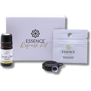 Essence Refresh Kit   Lemon Lime Essential Oil Blend   Black Aromatherapy Pod