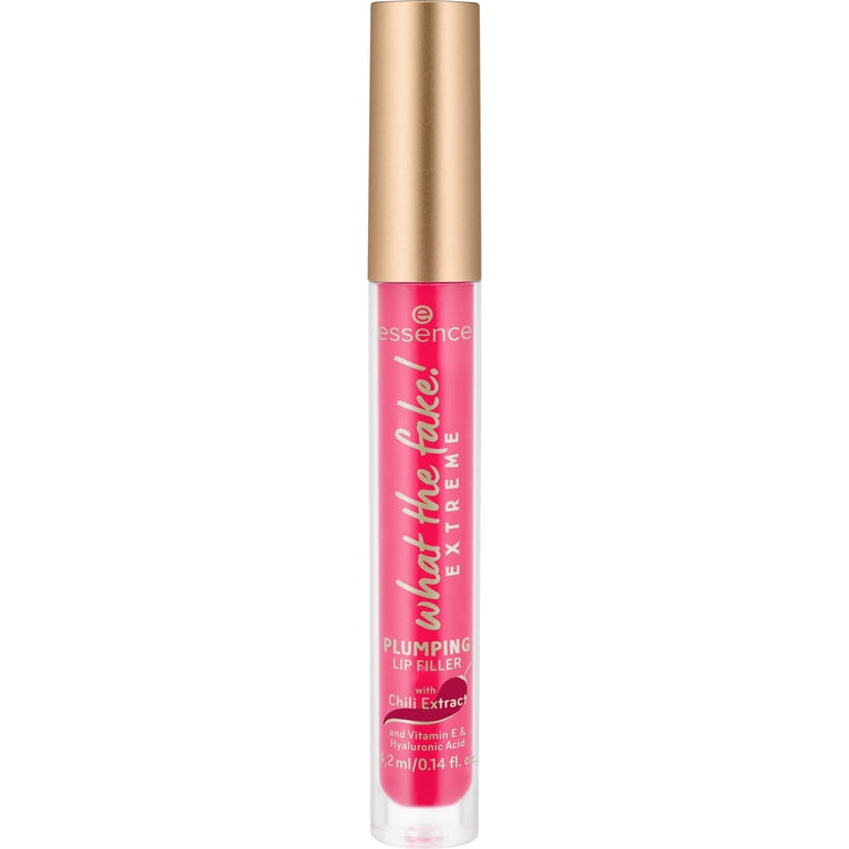 essence What the Fake Extreme Plumping Lip Filler Lip Gloss, Oh My