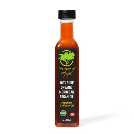 Essence of Argan - Culinary Oil - Organic and Natural - Cooking, Salad, Dips, Toppings - 250ml