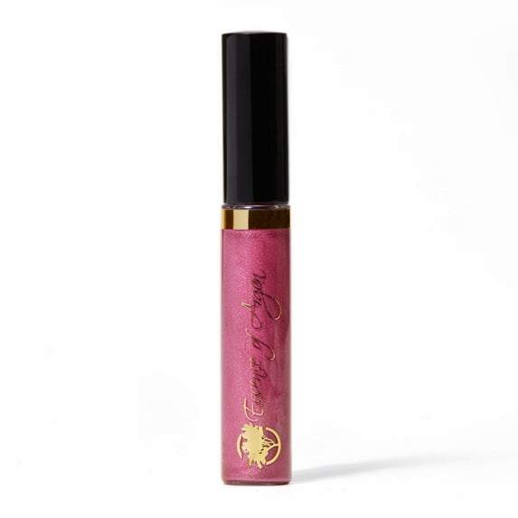 Essence of Argan Lip Gloss, Natural, Moisturizing, Plumping, Passion Plum