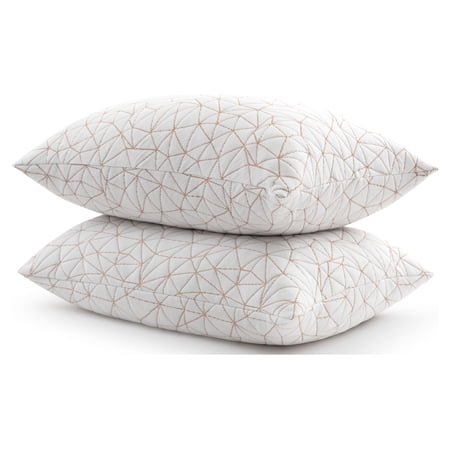 Essence of Copper Luxury Knit Bed Pillow, Standard/Queen, 2 Pack