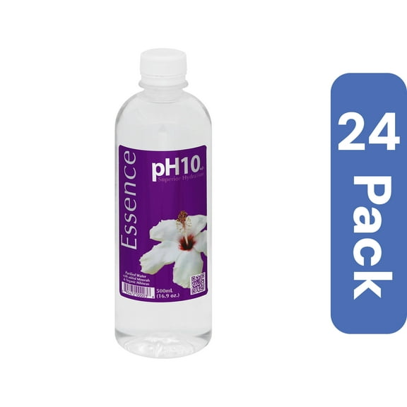 Essence pH10 Water pH 10 Nutritional 16.9 fl oz (Pack Of 24)