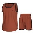 thumbnail image 1 of Essenclo Boys Clothing Sets, Boys Athletic Shorts & Sleeveless Shirts, Crew Neck Kids Tank Top Clothes Size 3-16 (2 Pcs Set), 1 of 7