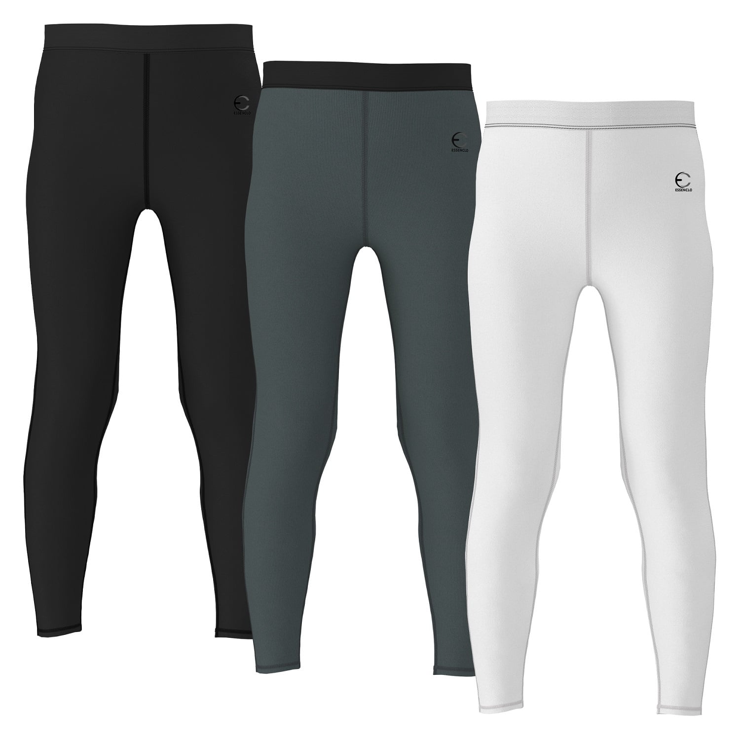 Ensemble Thermique 2 Pièces Enfant - Legging Et Haut De Compression Pour Sport (foot, Basket, Running)