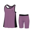 thumbnail image 1 of Essenclo Girls Tank Tops and Shorts Summer Outfits, Athletic Activewear Loose Fit Cute Girls Fashion Clothing Sets Size 3-16, 1 of 1
