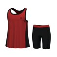 thumbnail image 1 of Essenclo Girls Tank Tops and Shorts Summer Outfits, Athletic Activewear Loose Fit Cute Girls Fashion Clothing Sets Size 3-16, 1 of 7