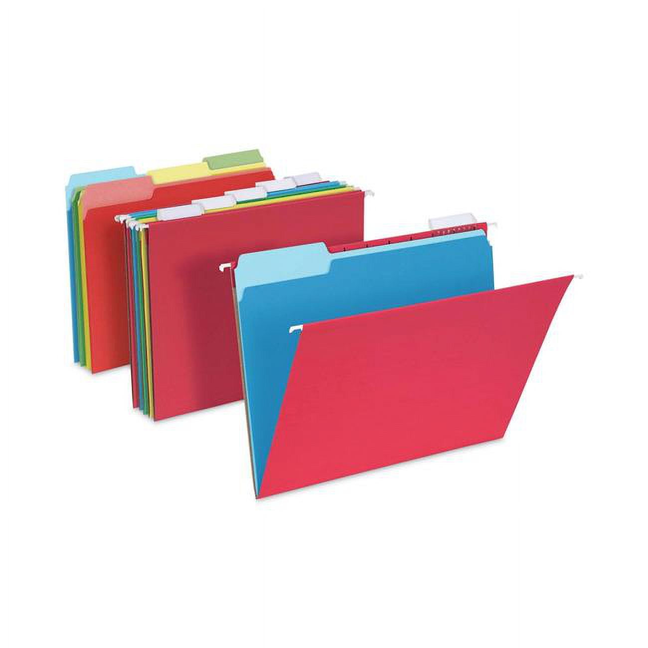 Essendant PFX99199 Teachers Hanging File Folder Combo Kit, Assorted Color - Letter Size - Pack of 25