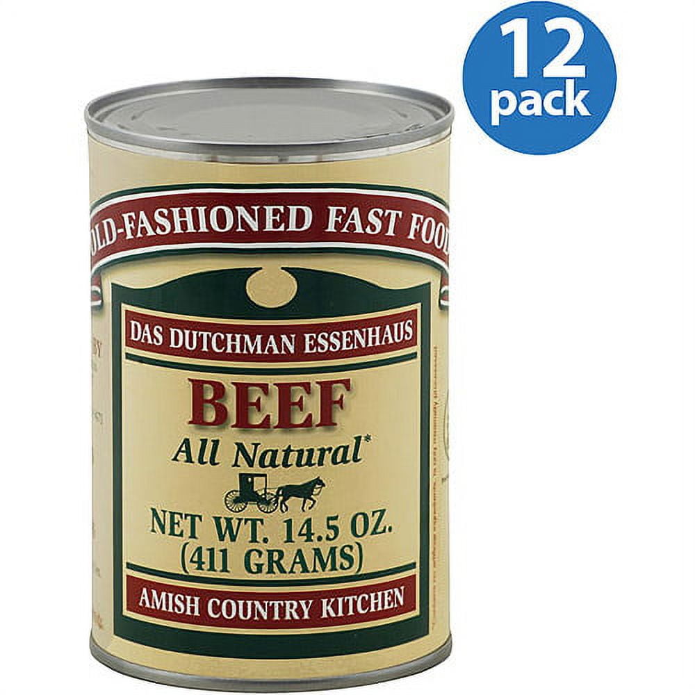 Essenhaus Canned Beef, 14.5 Oz, (pack Of