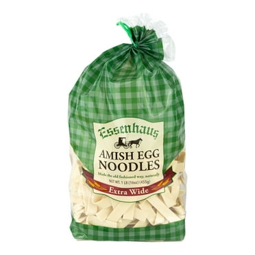Essenhaus Homemade Style Extra Wide Egg Noodles, 1 lb
