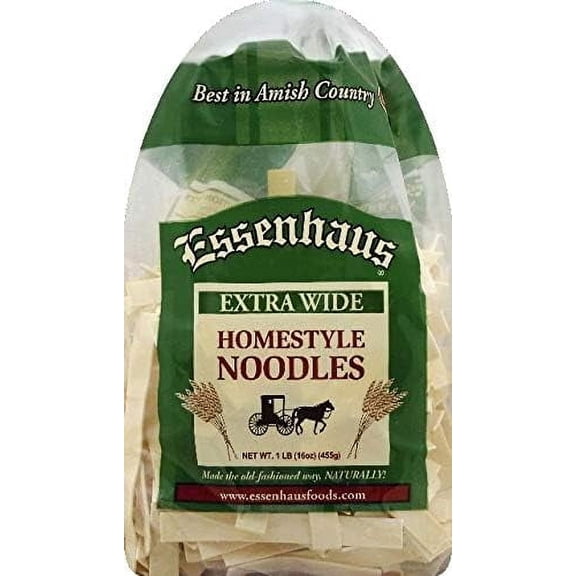 Essenhaus Extra Wide Noodles 16 oz (Pack of 12)