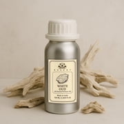 Essent White Oud Unisex Roll-On Attar   3.38 fl. oz. 100 ml | Long-Lasting Natural Fragrance | Alcohol-Free Perfume Oil