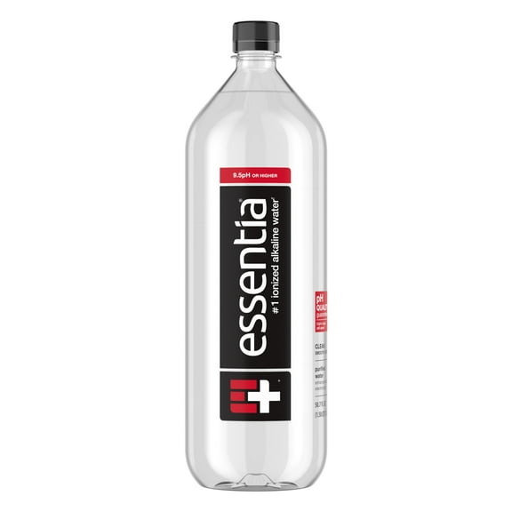 Essentia Bottled Water, 1.5 Liter Bottle, Ionized Alkaline Water 50.721 fl oz