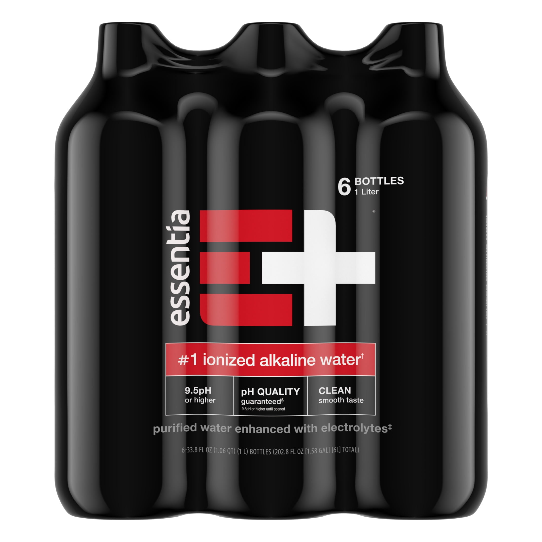 Essentia Pure Drinking Water, Ionized Alkaline, Purified, 1L Essentia Pure Drinking Water, Ionized Alkaline, Purified, 1L