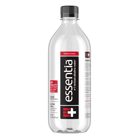 Essentia Bottled Water, Ionized Alkaline Water 20 fl oz