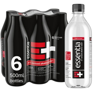 Essentia Water, 6-Pack; Ionized Alkaline Water 0.041 fl oz