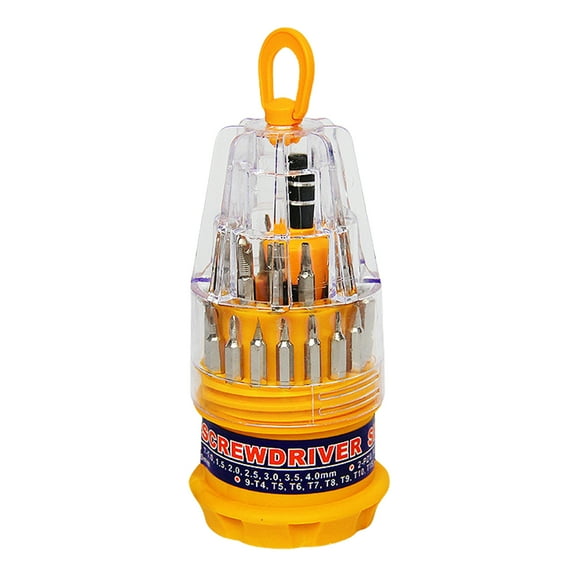 Essential 30 In 1 Screwdriver Electronics Repair Tools with Case for Craft Project and Professional Technicians