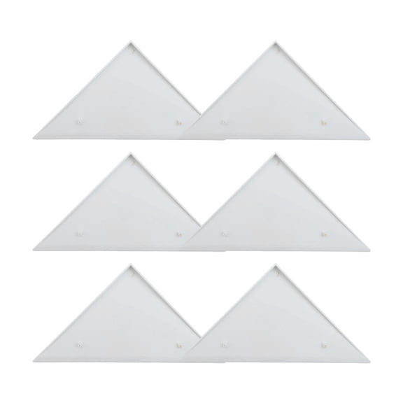 Essential 6pc Corner Protector Set for Foosball Tables Components (White)