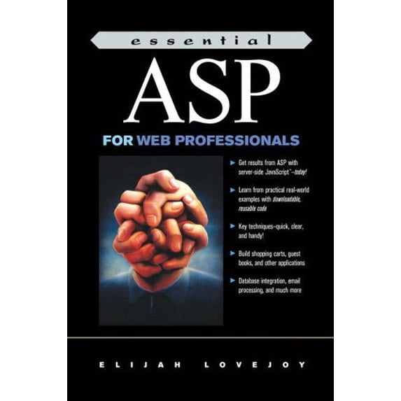 Pre-Owned Essential ASP for Web Professionals (The Prentice Hall Essential Web Professional Series) Paperback