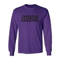 thumbnail image 1 of Essential Adult Long Sleeve T-shirt, 1 of 2