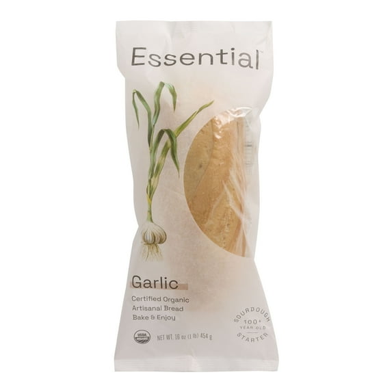 Essential Baking Take and Bake Garlic Bread 16 oz. Pack of 4