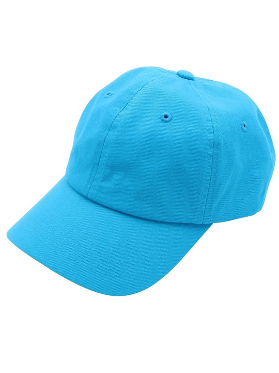 Plain Dad Hat 100% Cotton Unstructured Hat Men Women Adjustable Strap