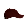thumbnail image 1 of Essential Basic Plain Dad Hat 100% Cotton Unstructured Hat Unisex Adjustable Strap - Burgundy, 1 of 2