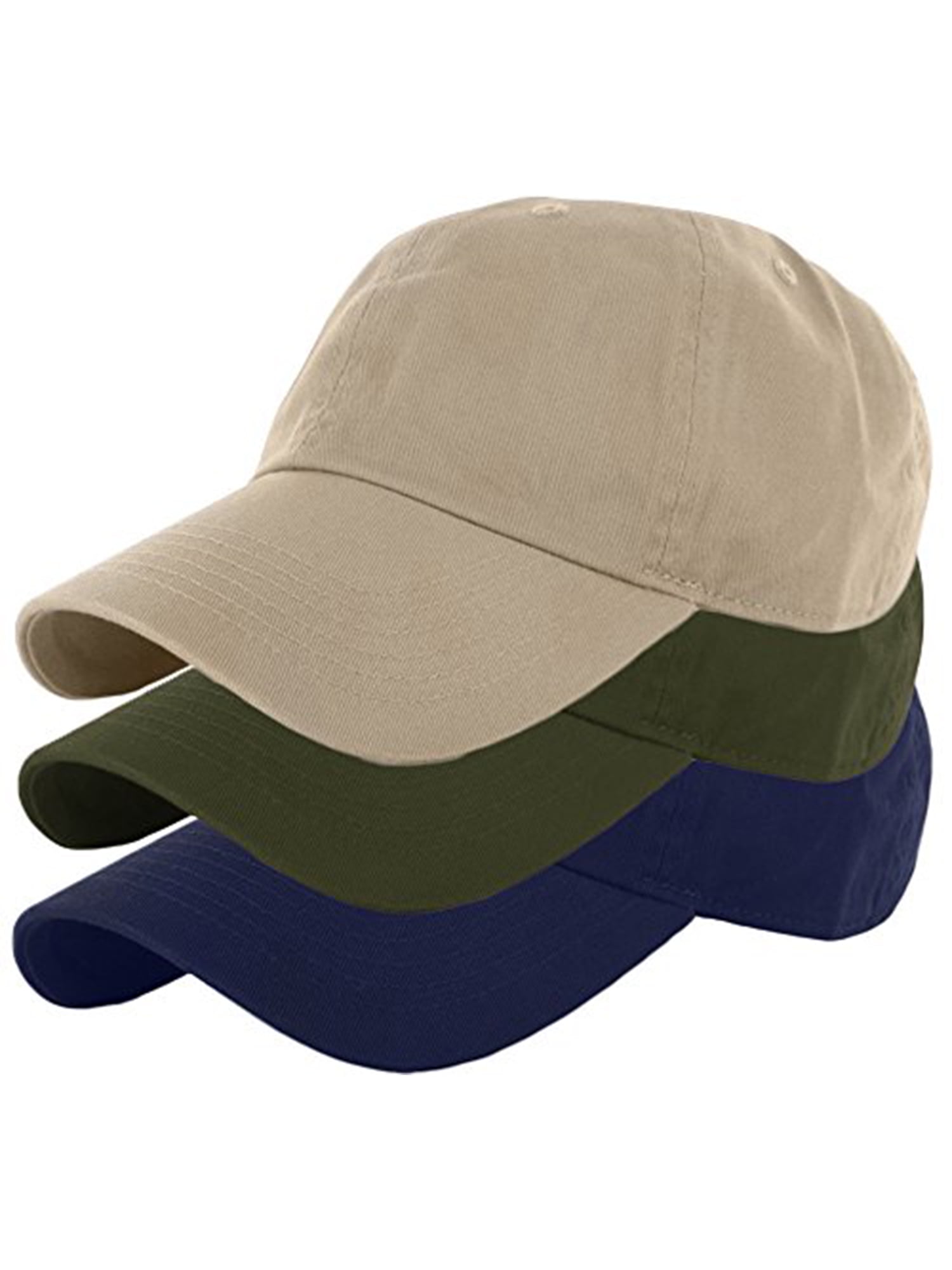 Men\'s Cap Unstructured Soft Cotton Cap, Olive Classic 6 Panel Organic Cotton Cap Olive main image 4