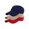 thumbnail image 1 of Essential Basic Plain Dad Hat 100% Cotton Unstructured Hat Unisex Strap Cap - Khaki Red Navy, 1 of 1