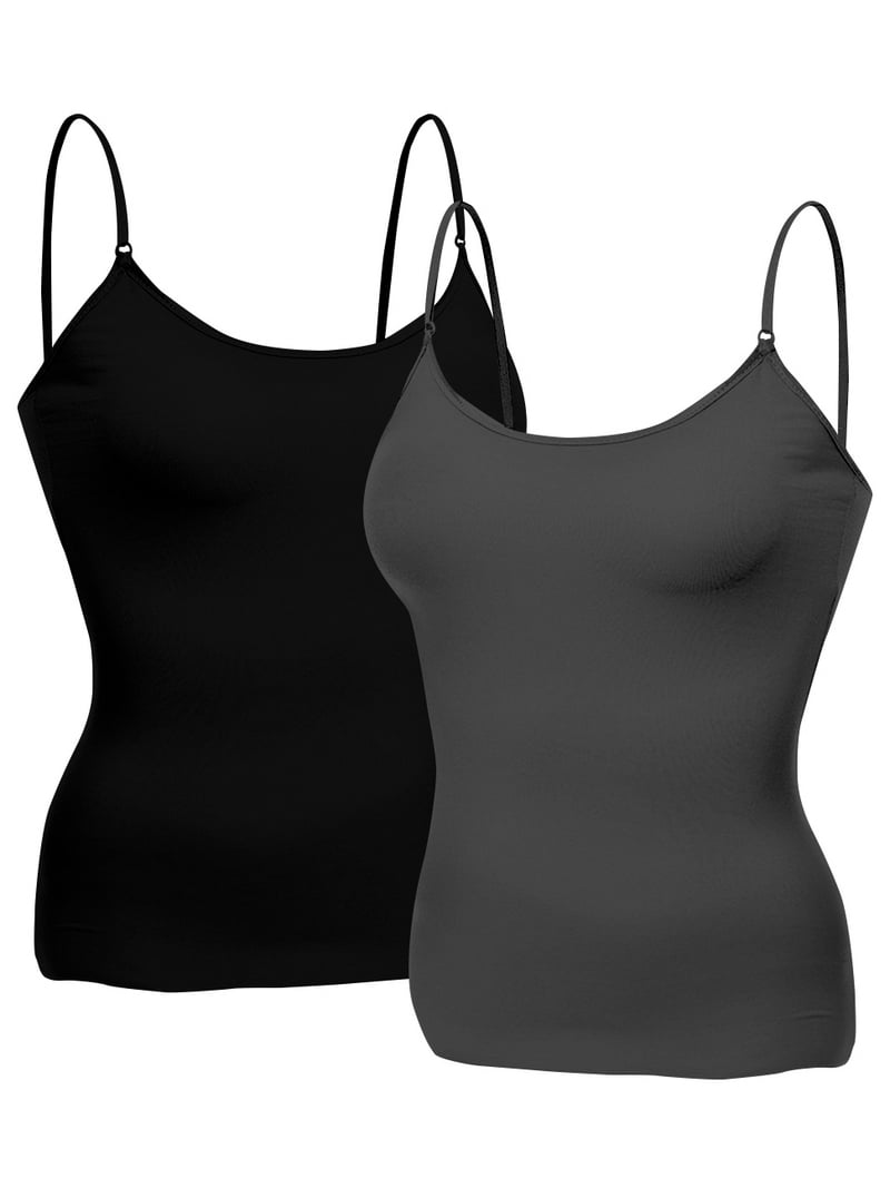 Essential Basic Women Layering Basic Short Camisole Cami