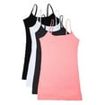 thumbnail image 1 of Essential Basic Women Value Pack Deal Cami Tanks Adjustable Spagetti Strap Many Colors - Small to 3XL, 1 of 5