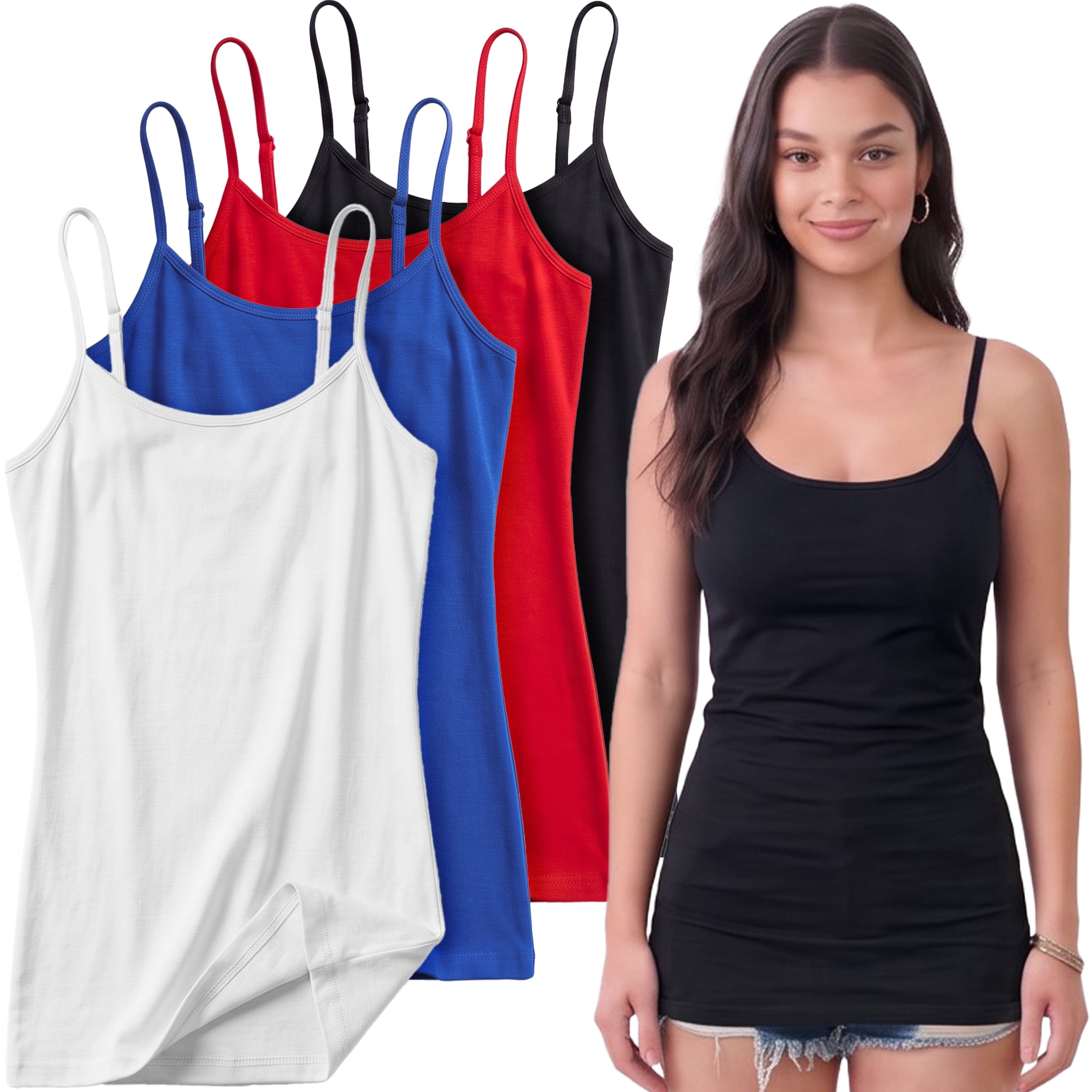 Black, White, Royal, Red