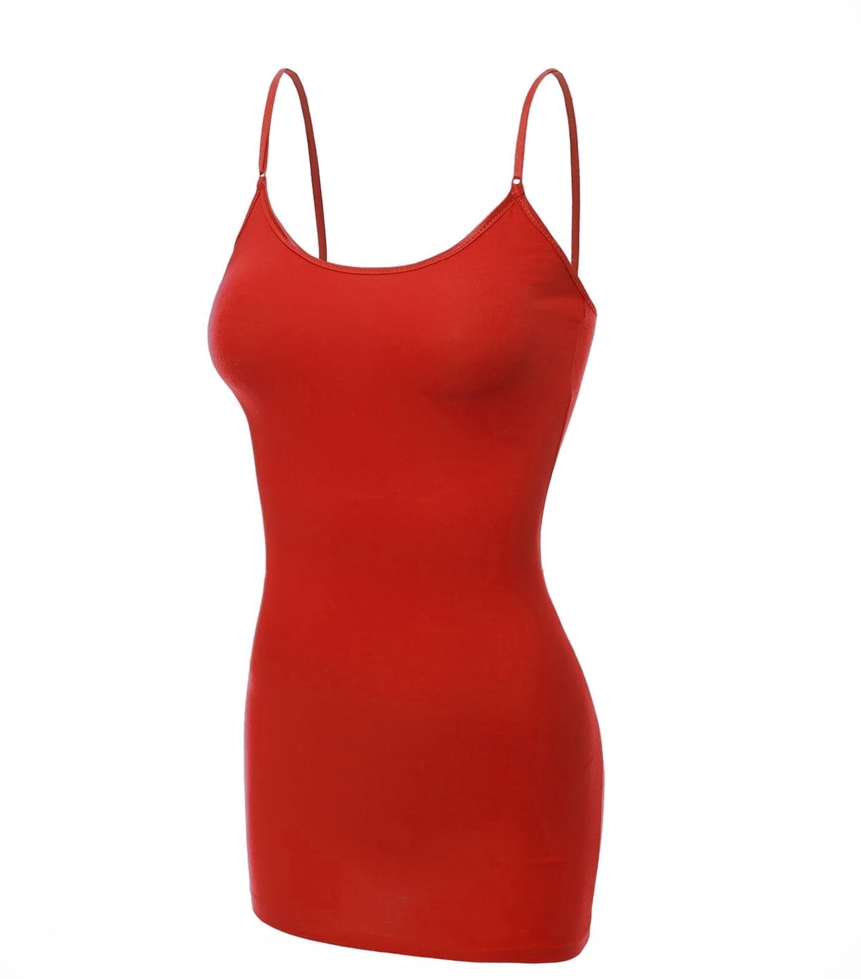 Essential Basic Women's Basic Casual Long Camisole Cami Top
