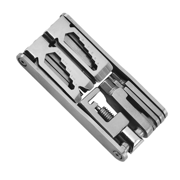 Essential Bike Repair Tool 15 Functions for Road and Mountain Biking Lightweight Portable Allen Keys,HexsSpoke Wrench
