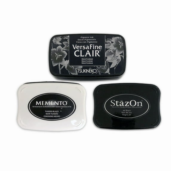 Essential Black Stamping Pads