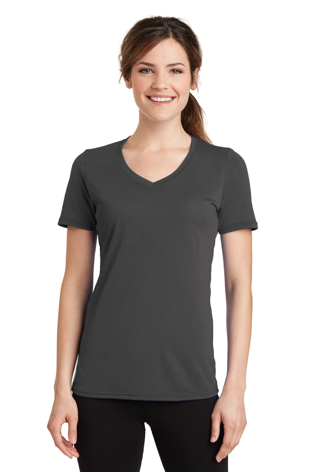 Essential Blended Performance VNeck Tee - Walmart.com
