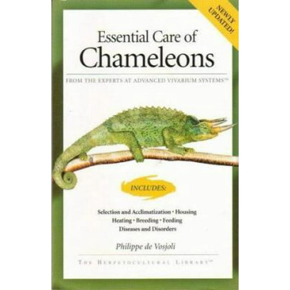 Pre-Owned Essential Care of Chameleons (Advanced Vivarium Systems) (Paperback) 1882770617 9781882770618