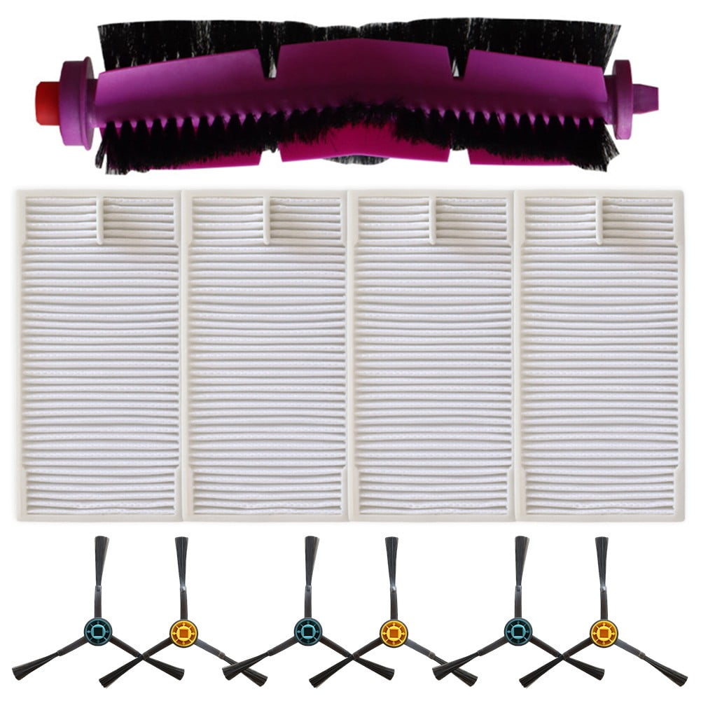 Reinigungsset Für Midea V12 & Eureka J12 - Hauptbürste, Seitenbürsten & Filter