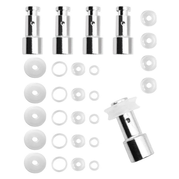 Essential Clear Silicone Seals Float and Gasket Set Essential Accessories Cooker Gasket Set Perfect for Pressure Cookers