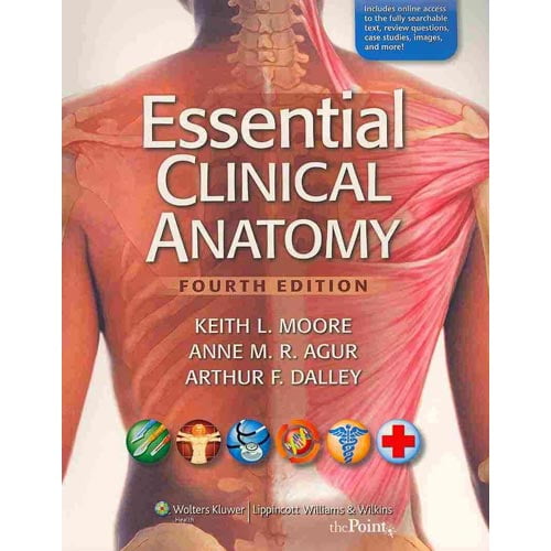 Essential Clinical Anatomy, 4e, Na and Lippincott Williams & Wilkins Atlas of Anatomy Package