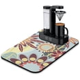 thumbnail image 1 of Essential Coffee Drying Mat - Absorbent Dish Pad with Non-slip Rubber Back, Great for Hiding Stains, Suitable for Kitchen Counters, Coffee Mat Dish Racks and Diatom Mud Coffee Makers, 19.5x12in, 1 of 7