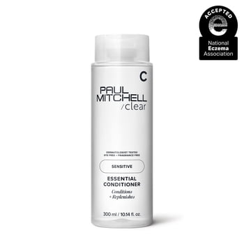 Paul Mitchell Clear Essential Conditioner, Fragrance Free, Dermatologist-Tested For Sensitive Scalp + Skin, 10.14 fl. oz.