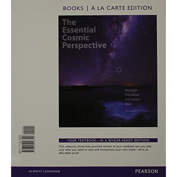Pre-Owned Essential Cosmic Perspective, The, Books a la Carte Edition & Modified MasteringAstronomy with Pearson eText -- ValuePack Access Card -- for The Essential Cosmic Perspective Package, 9780133879216